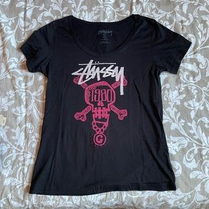 STUSSY Skull Tee Women’s Size L
